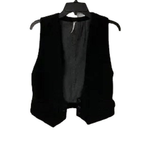 Free People Jackets & Blazers - Free People Vest. Black. S/P